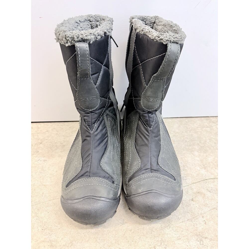 Keen Dry Women Boots Betty Winter Blue Black Warm 200 Gram Insulated Size US 6.5